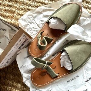 VELDSKOEN NAMAQUALAND ALOE SANDAL (OLIVE)